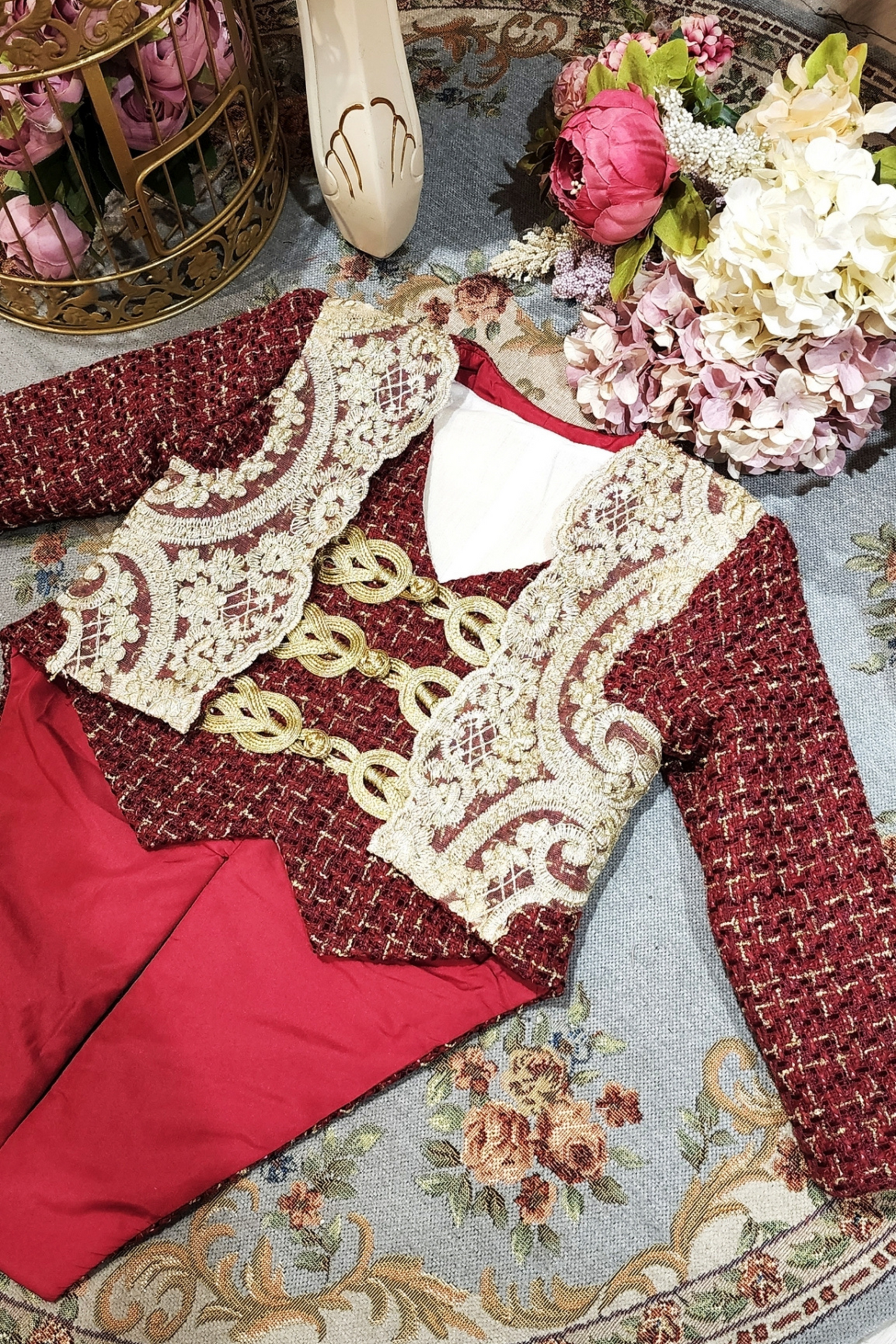 Nutcracker Boy Set (Jacket + Vest + Trousers)