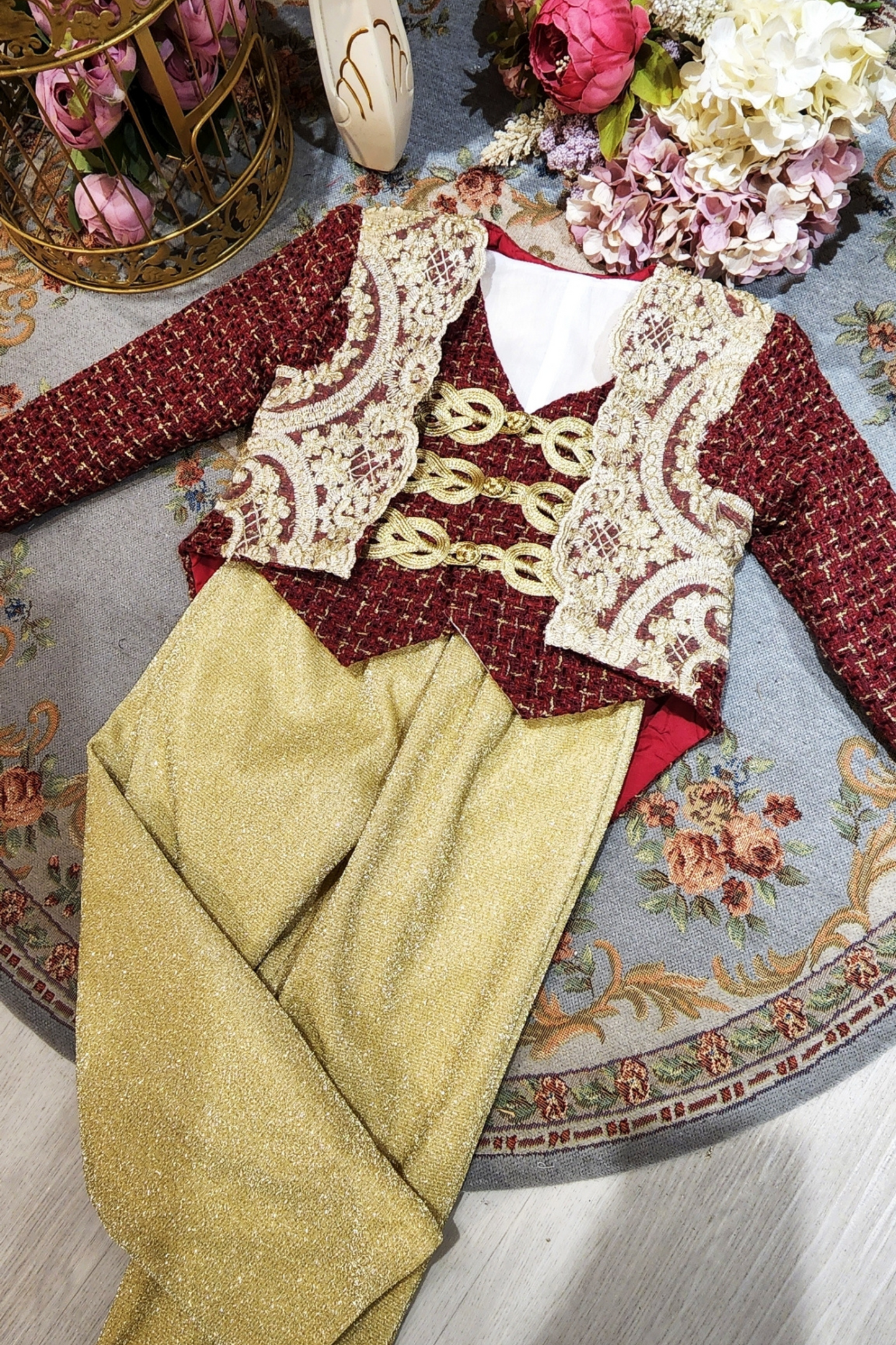 Nutcracker Boy Set (Jacket + Vest + Trousers)