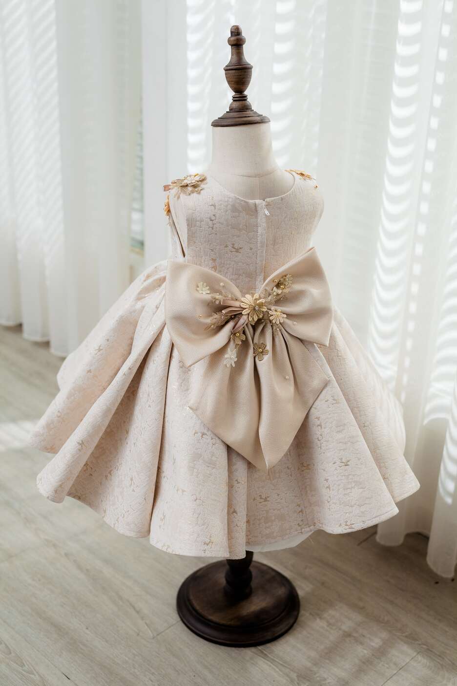 Daisy Gold Floral Dress