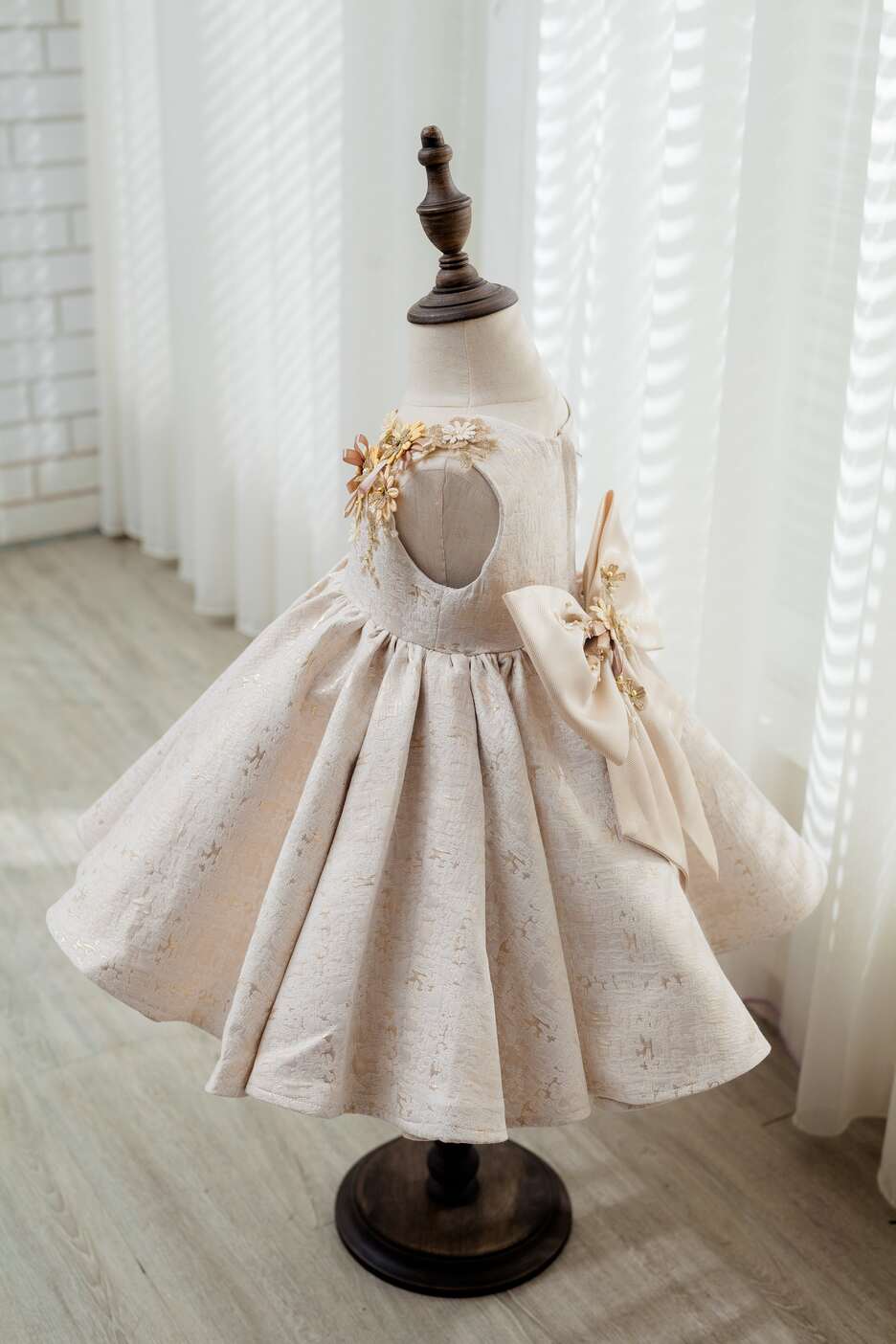 Daisy Gold Floral Dress