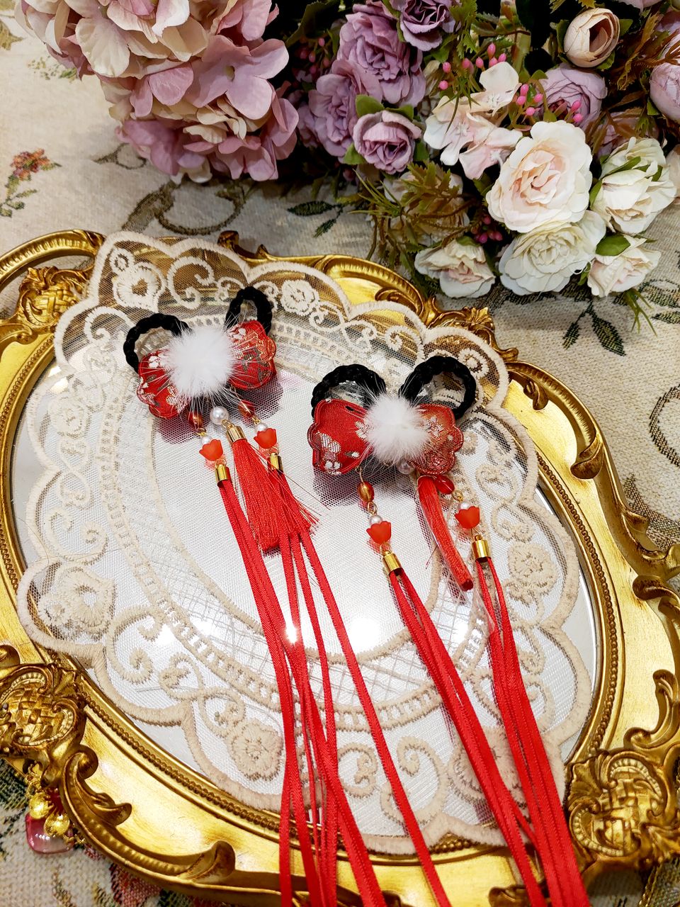 Phoenix Oriental Hairpiece Set (6-items)