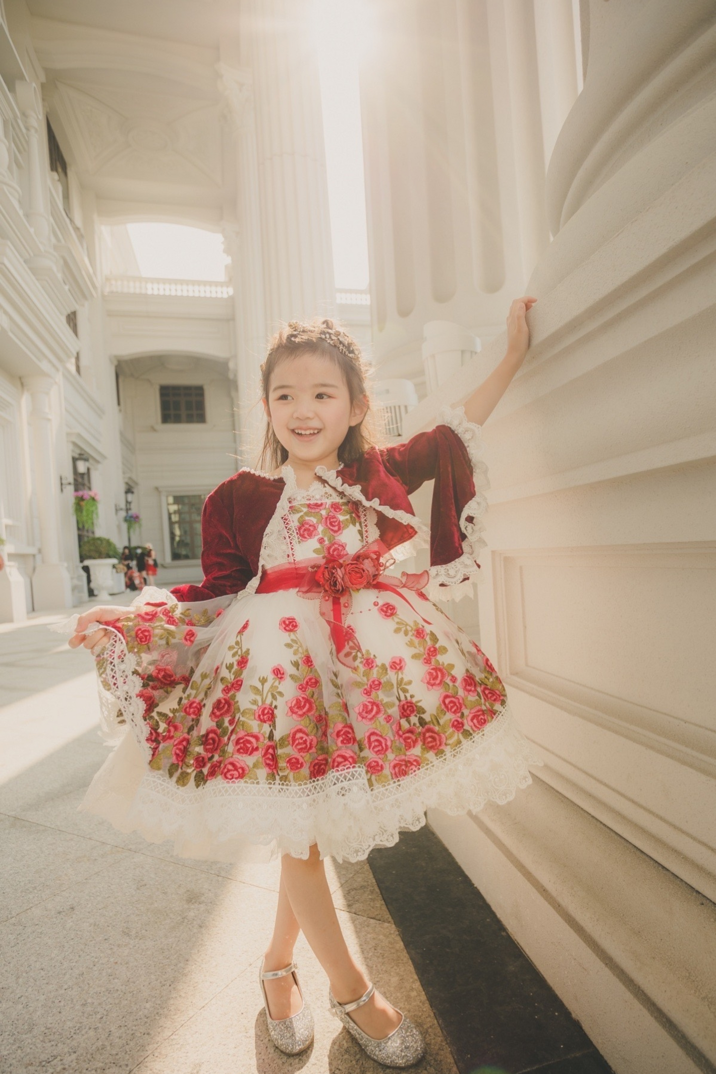 Tudor Rose Set (Dress + Jacket)