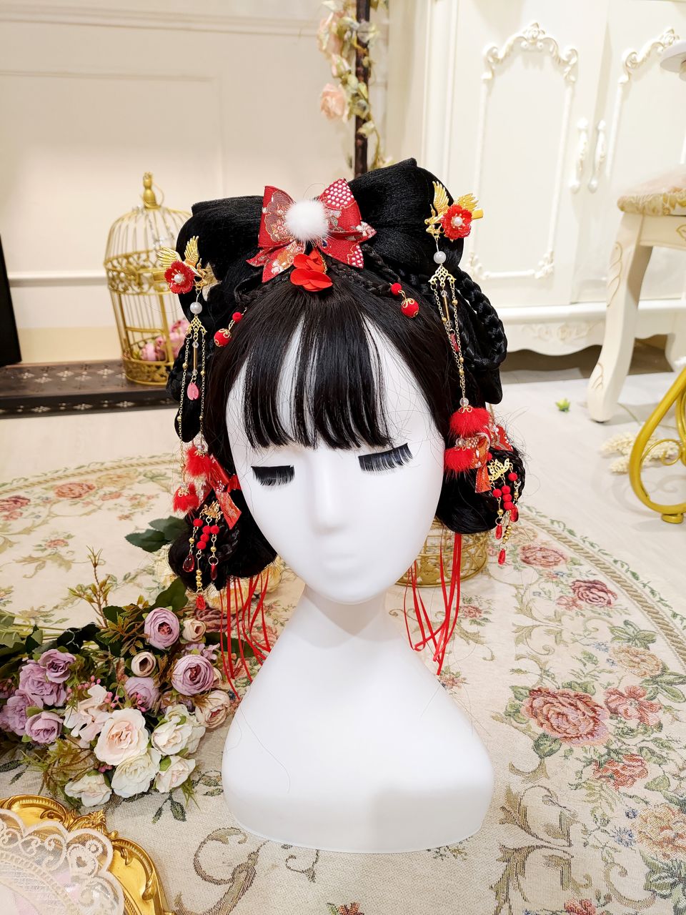 Phoenix Oriental Hairpiece Set (6-items)