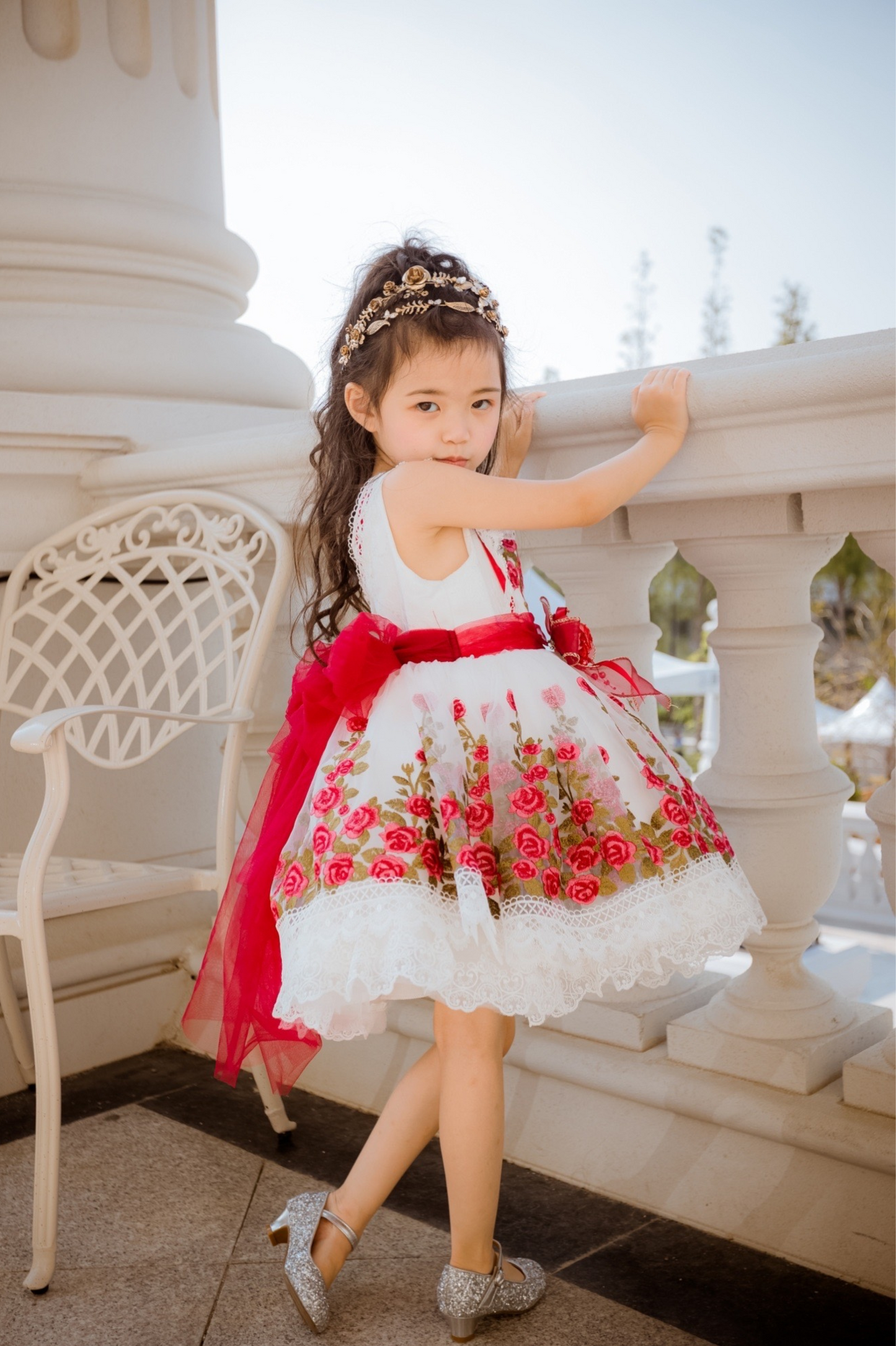 Tudor Rose Set (Dress + Jacket)