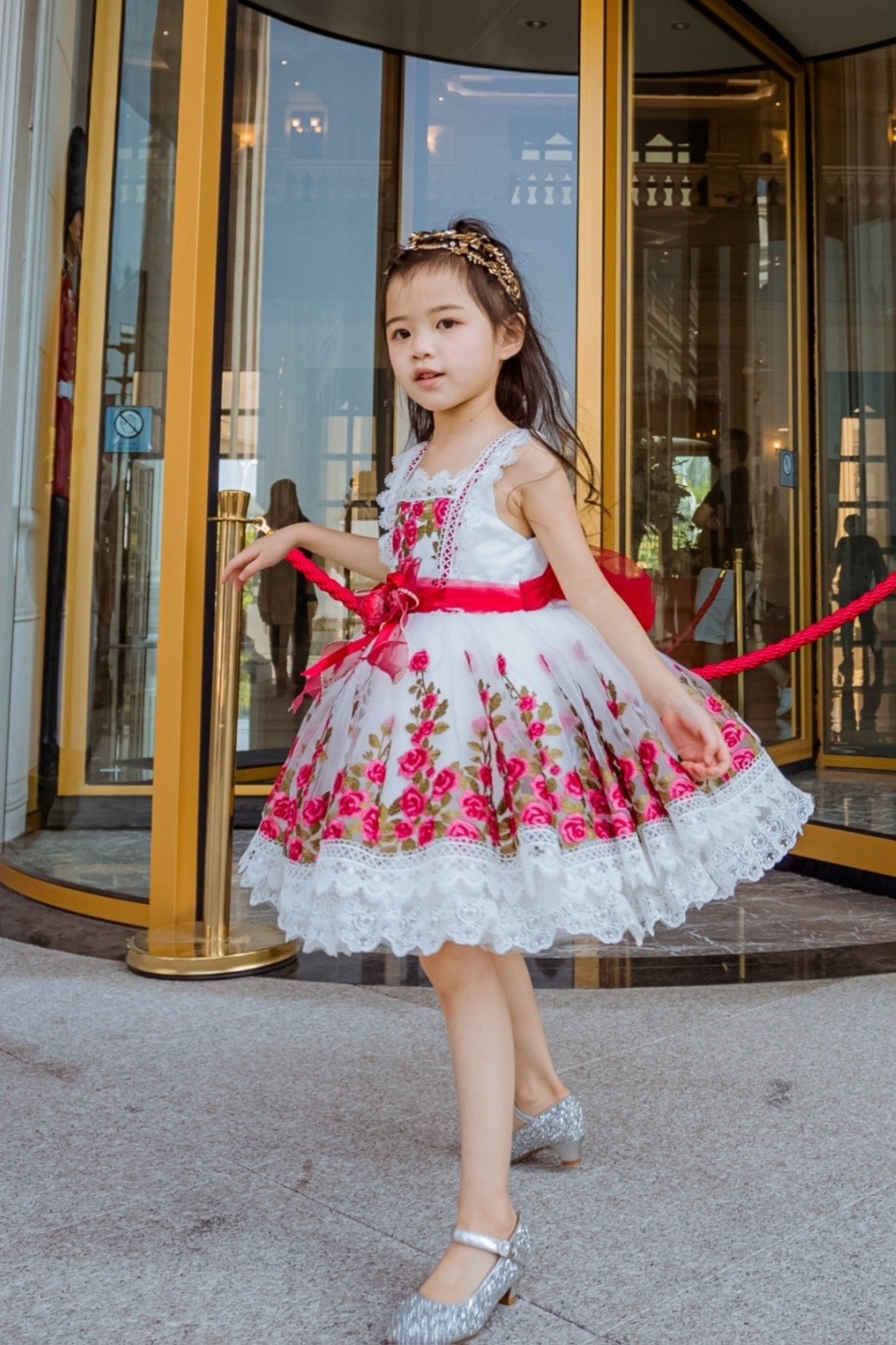 Tudor Rose Set (Dress + Jacket)