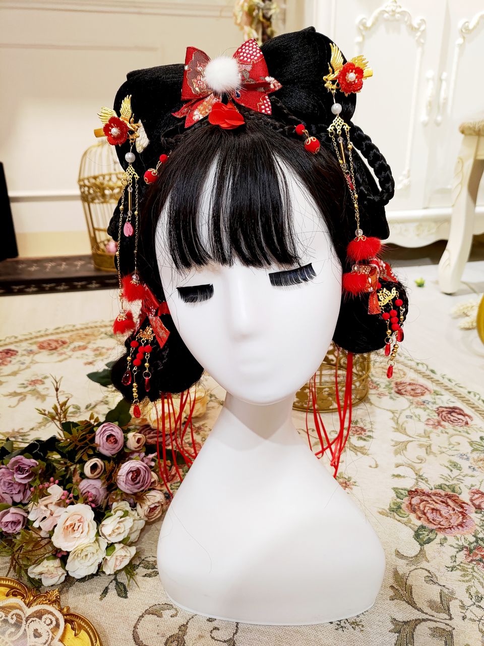 Phoenix Oriental Hairpiece Set (6-items)