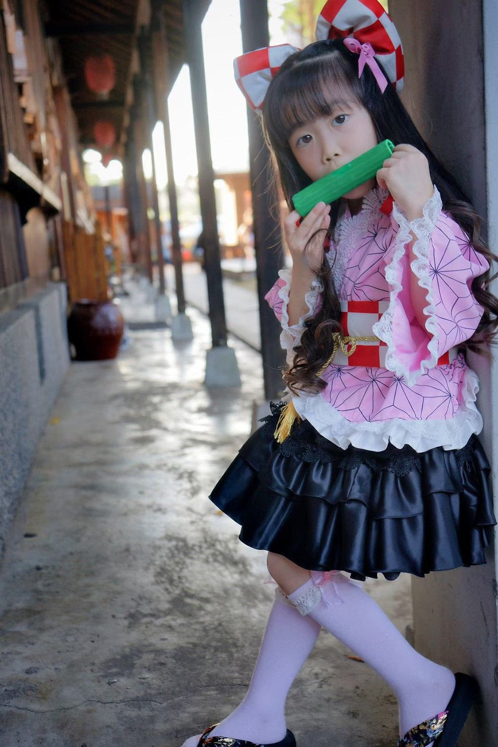 Nezuko Kimono Set - The Demon Slayer
