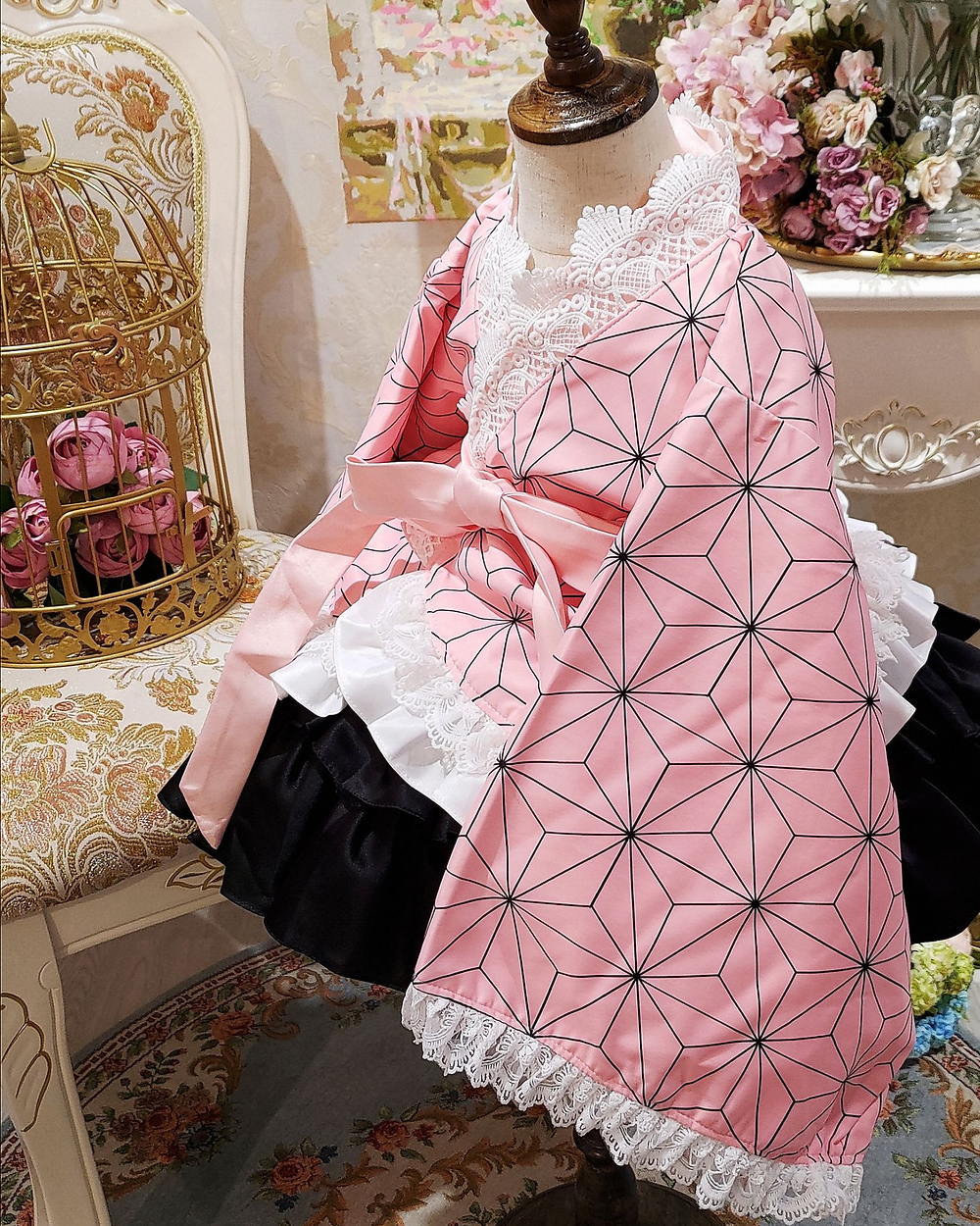 Nezuko Kimono Set - The Demon Slayer