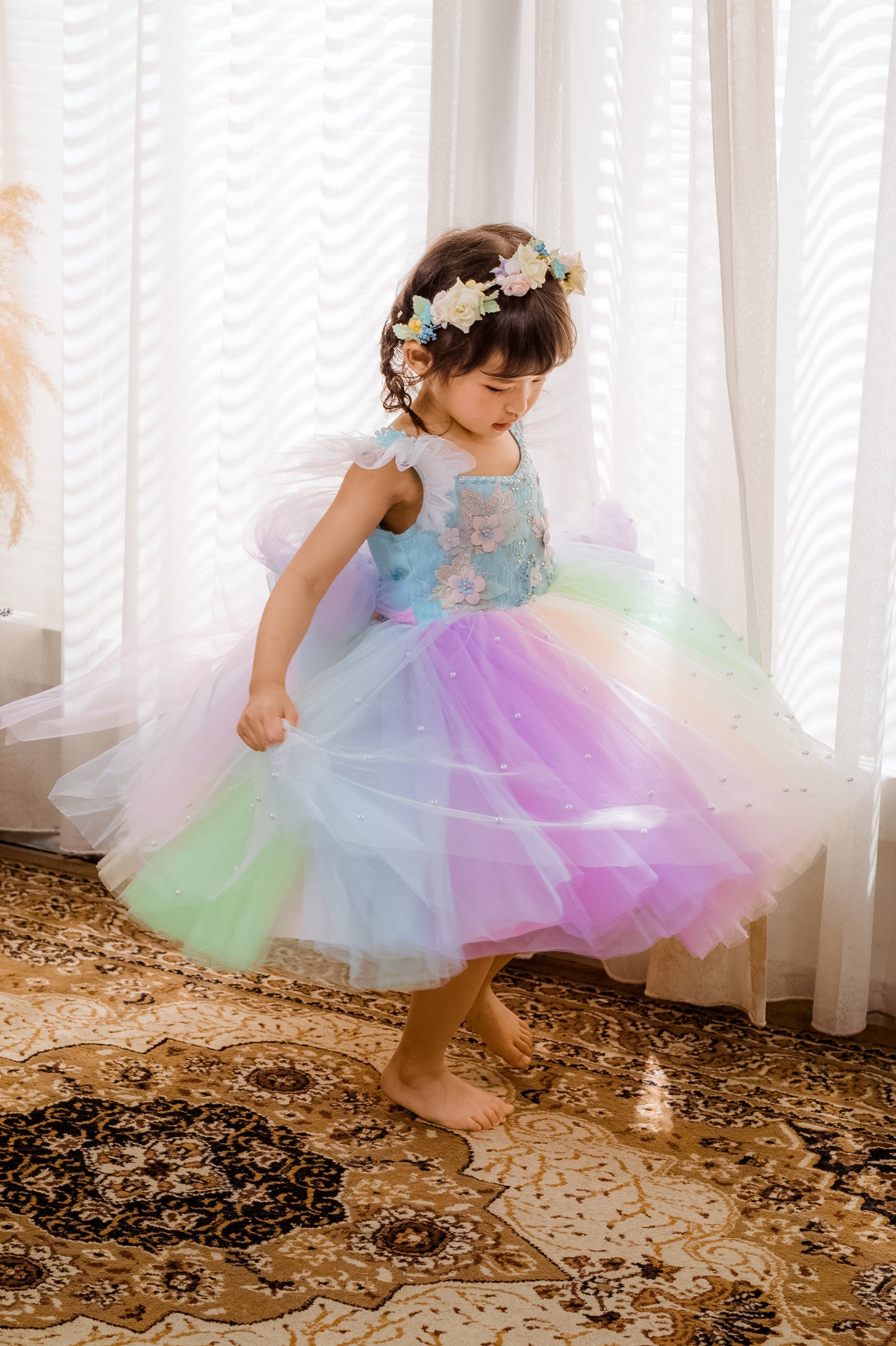 Rainbow Unicorn Dress