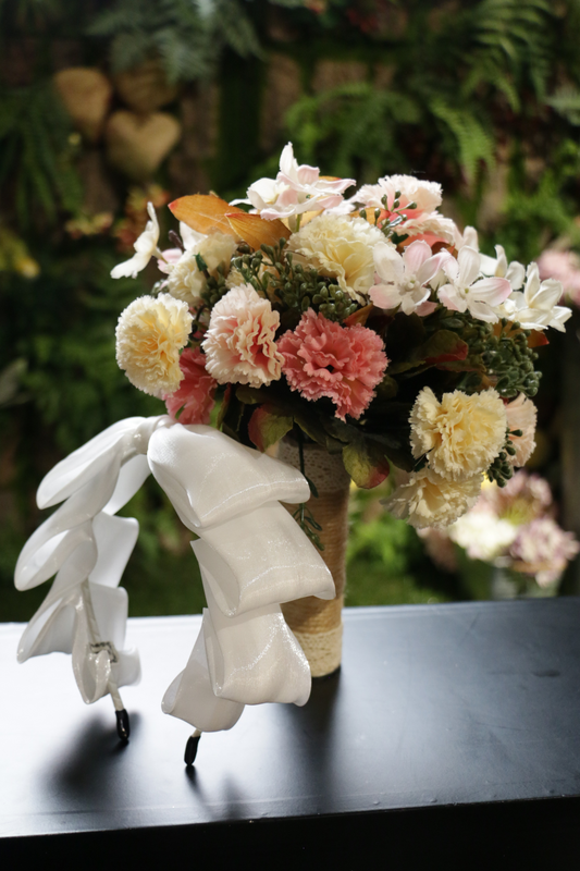 Iridescent Bow Ribbon Headband