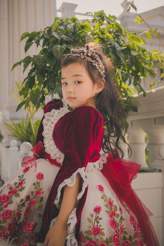 Tudor Rose Set (Dress + Jacket)