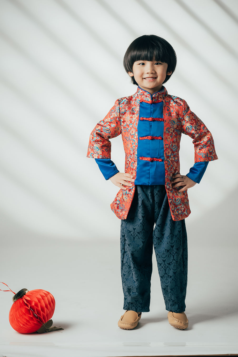 Prince Calaf Oriental Cheongsam Set (Jacket & Trousers)