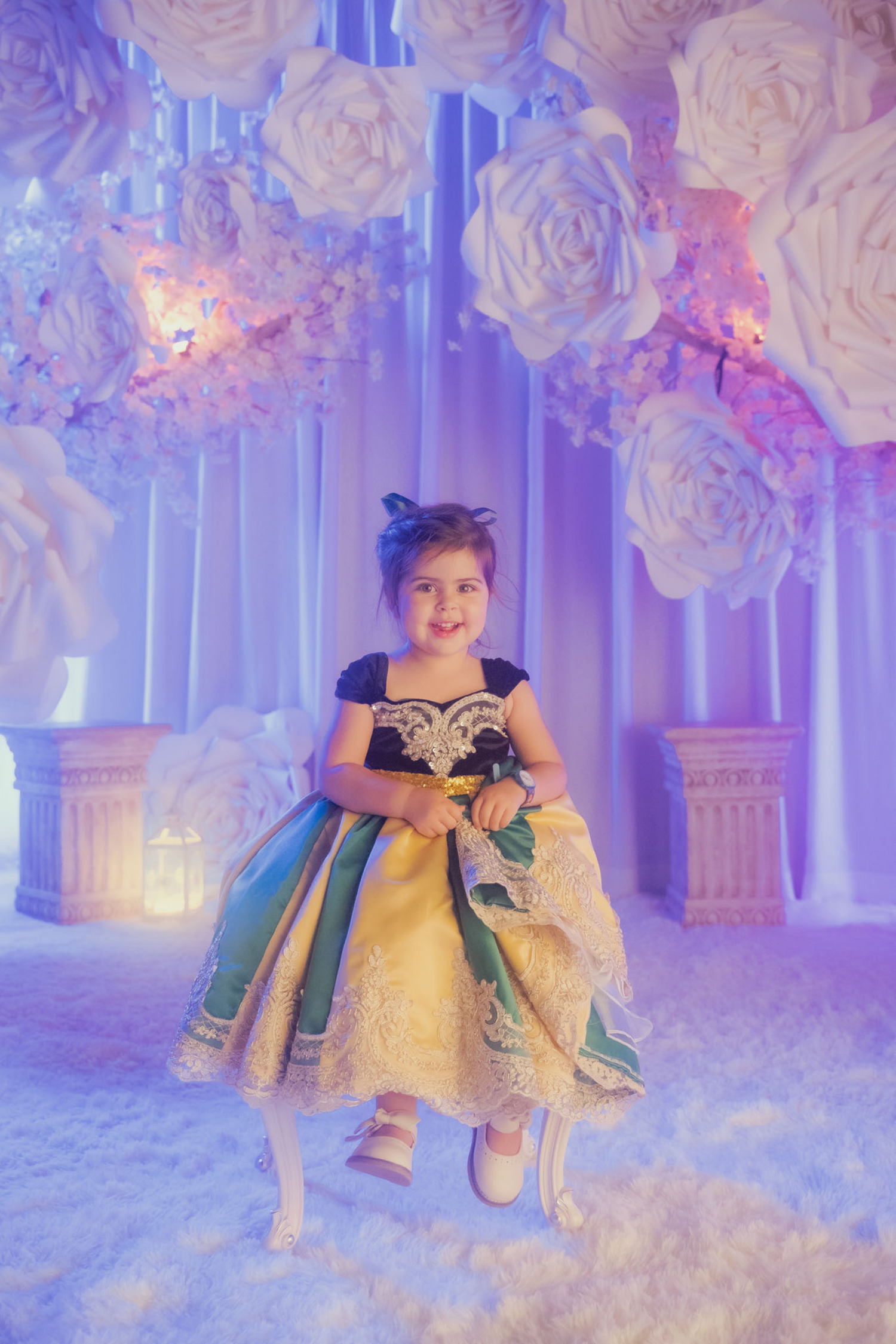 Anna Green & Gold Coronation Gown princessprojectco Anna Green & Gold Coronation Gown princessprojectco