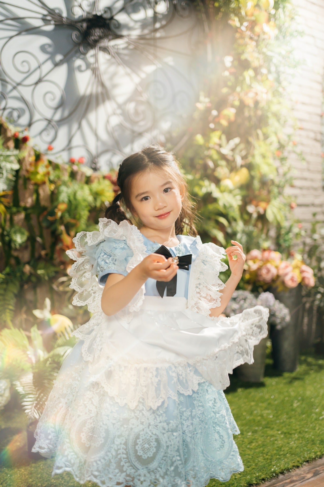 Alice in wonderland flower girl outlet dresses