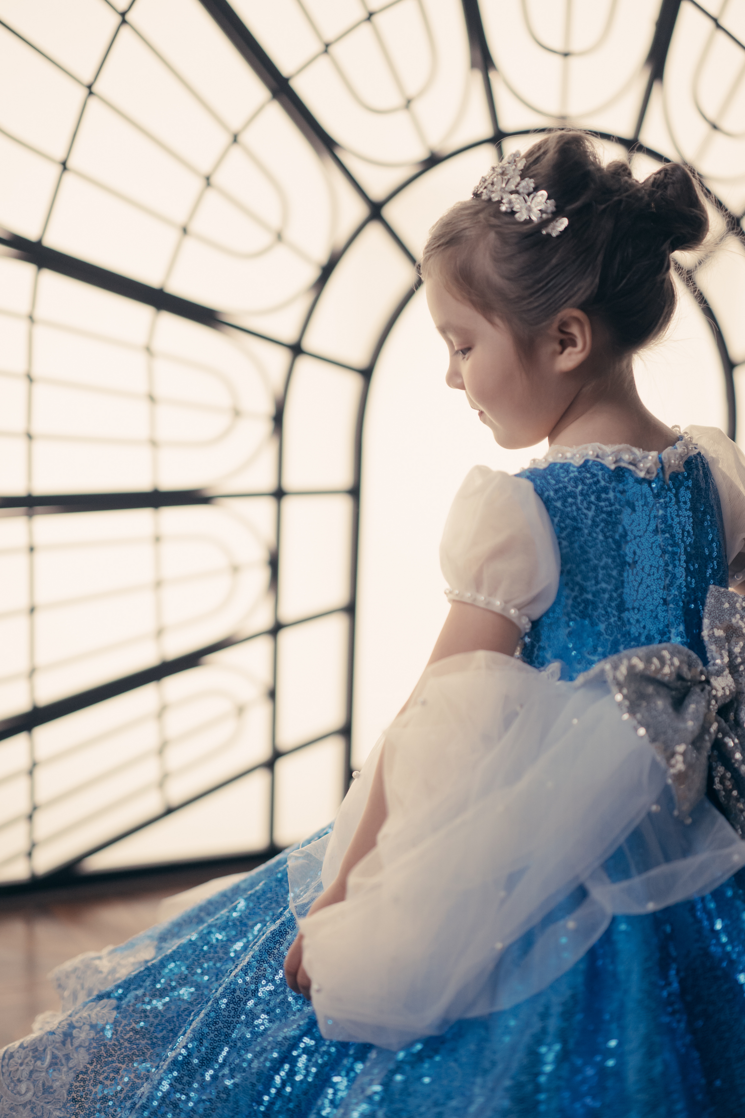Cinderella Blue Sequin Gown princessprojectco Cinderella Blue Sequin Gown princessprojectco