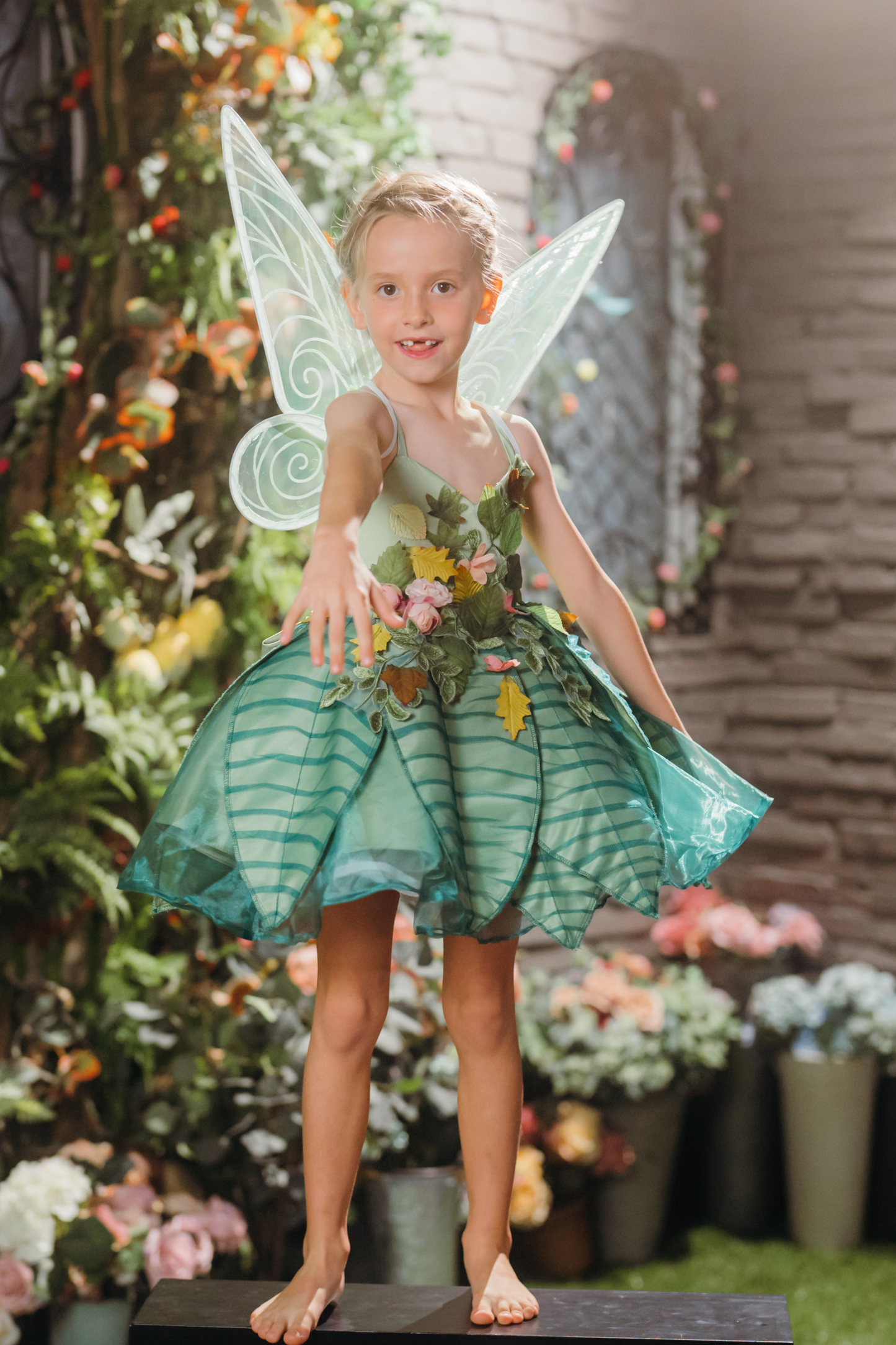 Tinkerbell Pixie Forest Fairy Dress